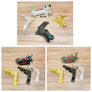 Heo Dầu Frando 4 Pis Màu xámbạcđen hoặc Pad CNC vàngđenbạc Vario/Click/Vision đĩa 260/267mm