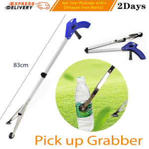 83cm Pick Tool garbage Foldable Garbage Pick Up Claw Grabber Reacher Stick Reaching Grab Claw Gripper Extend Reach Cleaning Tool Pick Up Claw Grabber