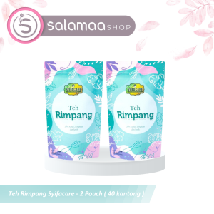 Paket 2 Teh Rimpang Syifacare Celup Jahe Kunyit Sereh Lengkuas 40 kantong