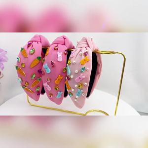 Sang trọng Blingbling Headband bắt mắt Mũ Nón tiệc phục sinh đạo cụ chụp ảnh phụ nữ Mũ Nón phụ kiện hóa trang