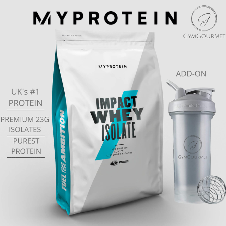 MyProtein Impact Whey ISOLATE Protein Powder Lazada Singapore