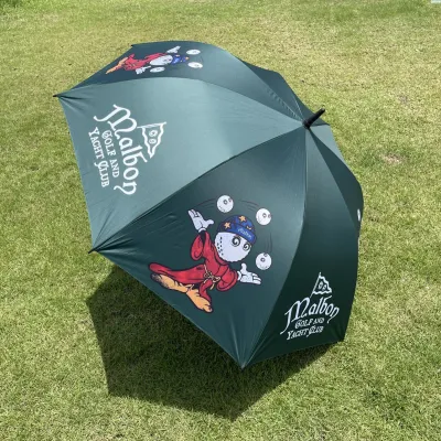 2026 imported Korean New Golf Umbrella South Korea Malbon Umbrella Outdoor Sunshade Umbrella Full Automatic Umbrella Diameter 30 Inch original