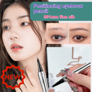 Finely carved the savior for clumsy hands! 0.01mm ultra-fine double-headed waterproof eyebrow pencil Three-finger comfortable grip to prevent hand shaking Clearly distinguish each eyebrow easy for beginners to draw wild eye