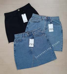 Branded Overruns Zara Denim Mini Skirt (size 25\\\"- 35\\\")\nA fashionable mini skirt is always a must-have in any woman's wardrobe. The Branded Overruns Zara Denim Mini Skirt is a versatile piece that can elevate any outfit, from casual to dressy. In this article, we will explore what makes this mini denim skirt stand out, how to choose the perfect size, styling tips for a casual look, and authenticity assurance.