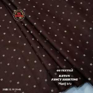 [1 METER] KAIN KATUN FANCY SHIRTING  - Lebar 1.5 Meter