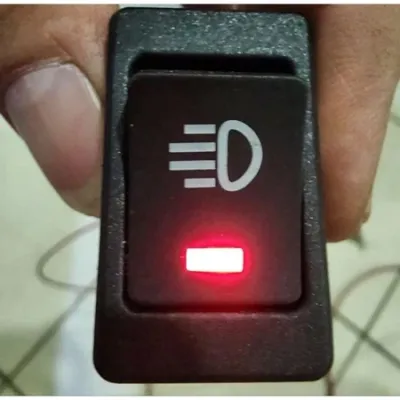 HOHODALINK Saklar Switch Foglamp Lampu Tembak Mobil Universal Semua Mobil Bisa Tombol led On Off Dc 12 Volt
