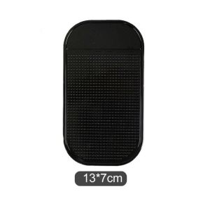 Miếng Chống Trượt Hoa Văn Đen Trắng Đường Kính 12cm Cho Tượng Phật Điện Thoại Đồ Vật Đặt Tablo Ô Tô