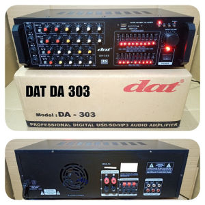 amplifier power mixer karaoke dat 303 bluetooth
