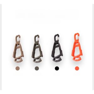 Carabiner Tactical Multifungsi Gantungan Kunci Serbaguna untuk Sarung Tangan Tas Baju & Peralatan Outdoor