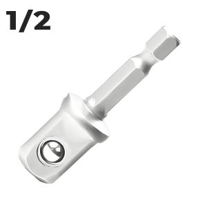 Adaptor Kunci Pas Elektrik Adapter Kunci Sok Hex 3/8 Inch Sambungan Mata Bor - 6552