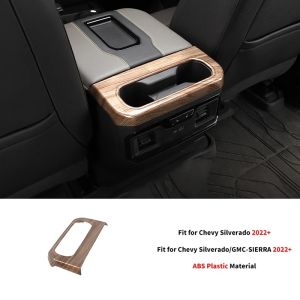 mv1 JeCar Car For Chevy Silverado 2019 Up Fuel Tank Cap Cover Gear Steering Wheel Decoration ABS Wood Grain Stickers Car Accessories 7Z4B9