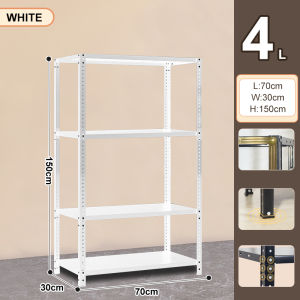 Rak Besi Siku 5 Susun Rak Rak Lantai Multi-Lapis Rumah Tangga Supermarket Gudang Baja Sudut Balkon Penyimpanan Penyimpanan/rak piring lemari dapur/rak piring lemari dapur