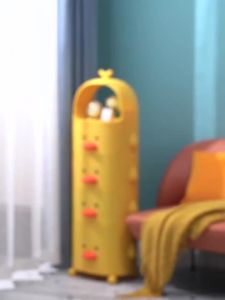 【LDIES】ชั้นเก็บของหลายชั้นพร้อมล้อ/ตู้เก็บของพร้อมลิ้นชัก/รถเข็น/โต๊ะข้างเตียง/ชั้นเก็บของเล่นตู้ชั้นวางหนังสือสำหรับเด็ก Multi-Functional MUOS