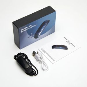 EMS Pulse Stop Snore Portable Comfortable Sleep Well Stop Snore th Care Sleep Apnea Aid USB Smart Anti Snoring Device