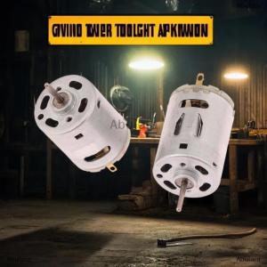 [COD] Abulaia มอเตอร์ไฟฟ้ากระแสตรง12V มอเตอร์365 385ความเร็วสูง1ชิ้นมอเตอร์ไฟฟ้าแบบ DIY พัดลมของเล่นมอเตอร์ขนาดเล็กสำหรับไดร์เป่าผม