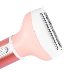 Kemei Electric Shaver 4in1 Recharge Hair Trimmer Women Epilator Eyebrow Nose Trimmer Razor KM-6637