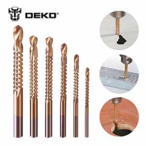 6PCS MATA BOR SET KOMPLIT KAYU BESI MEMAHAT PERHIASAN MULTIFUNGSI MAT BOR POWER DRILL HSS STEEL TITANIUM 6 PCS MATA BOR UKIR
