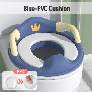 AODUOYAYA Baby Toilet Seat Portable Soft PVC Seat Pad With Armrest Kids Potty Training Potty Chair Toilet