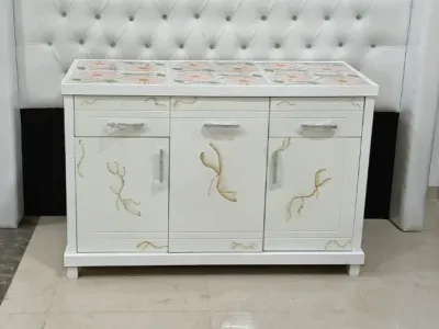 Kitchen Set Bawah 3 Pintu Motif Marmer
