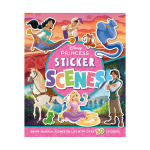 Disney Princess Sticker Book To Decorate Magical Scenes