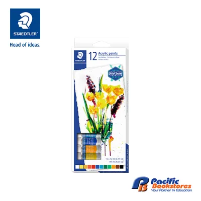 Staedtler Acrylic Paint (12 Colours)