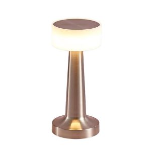 Slamp LED Table Lamp Indoor Lighting Desk Light Touch Sensor Wireless Soft Light Bedroom Light Simple Can Adjust Brightness Night Light Three Light-Color Transformations Table Light Apply to Bar Cafe Hotel Bedroom