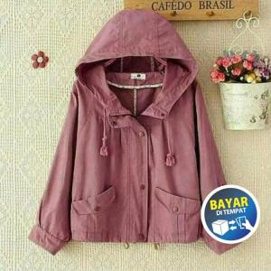 Cafedo Jaket Parka Brazil Wanita Premium - Jaket Parka Wanita - Fashion Jaket Parka Wanita Spesial Promo