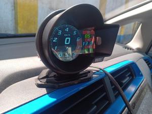 Obd2 digital smart gauge New Version clear scan fault code  display water temp voltage oil etc