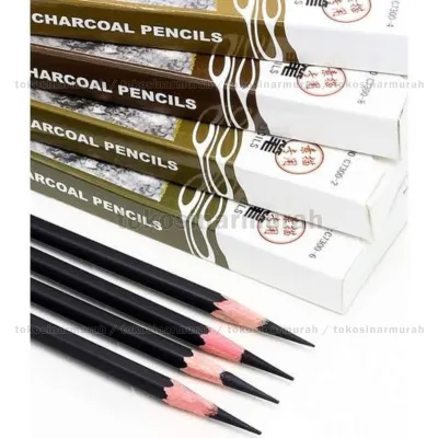 Maries Charcoal Pencil Sketch C7300 Sketsa Pensil