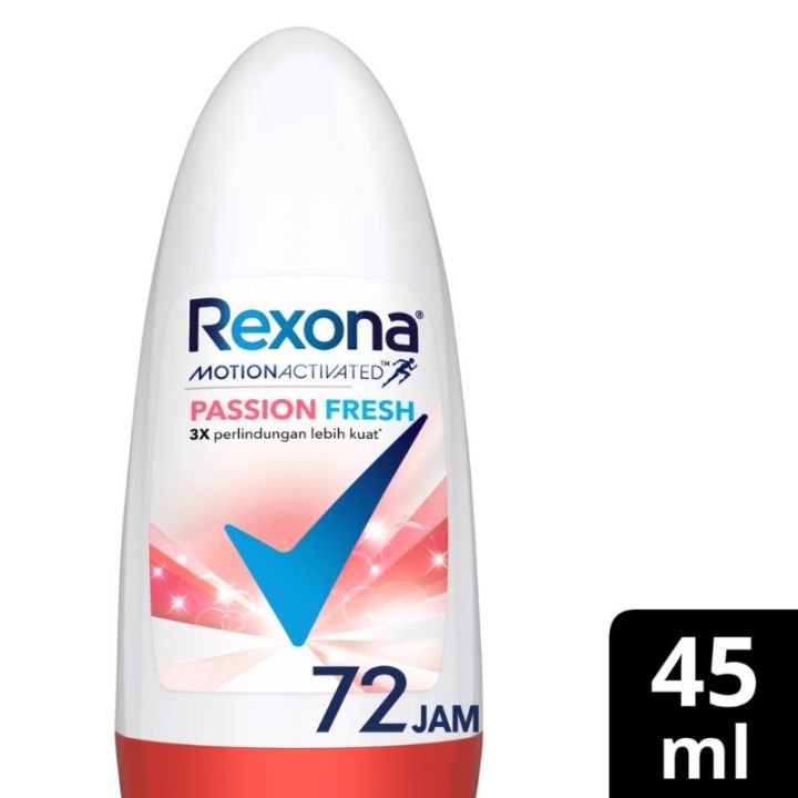 Rexona Passion Fresh Wanita 45 ml Deodorant Wanita Indonesia