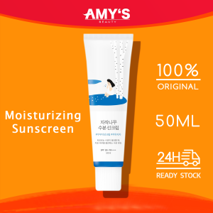 ☀️Ready Stock☀️Round Lab Birch Juice Moisturizing Sunscreen 50ml SPF50+ PA+++ No White Cast Strong UV Protection Moist Essence Type