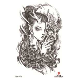 Zaril Tato Temporer Tattoo Tatto Temporary Tahan Air Sementara Anti Air Seri TBS-8416