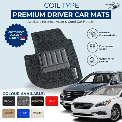 (DRIVER SIDE ONLY) (PM CarModel & CarYear) Carmats / Car Mats / Car Carpets / Carpets / Coil Mats / Nomad Mats / Car Floor Mats / All Year Model