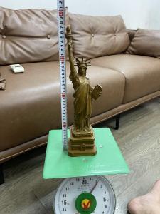 Tượng nữ thần tự do bằng đồng decor 3 cỡ Cao 26x7cm-0.7kg cao 37x10cm-2.2kg và cao 57x13cm-5kg
