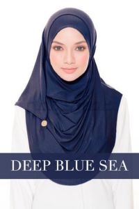 Babes and Basic 1 Loop Tudung Naelofar Hijabs Full Instant| Premium Lycra Cotton