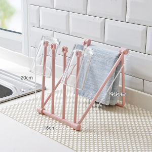 Kitchen Drying Rack Cloth Drying Rack Breathable And Quick-Drying Rak Pengering Kain Pot Lid Storage