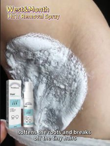 【Special Discount】West&Month Hair Removal Spray 20ml Hair Removal Painless Hand Leg Armpit Hair Loss Body Hair Removal