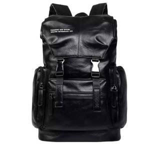 TAS RANSEL PRIA KULIT TEBAL TAS GAYA KOREA TRENDY BACKPACK FASHION KEREN KEKINIAN TAS PRIA DISTRO REMAJA MAHASISWA KAPASITAS BESAR TAS RANSEL LAPTOP TAS SEKOLAH MAHASISWA TAS PRIA TERBARU 2025