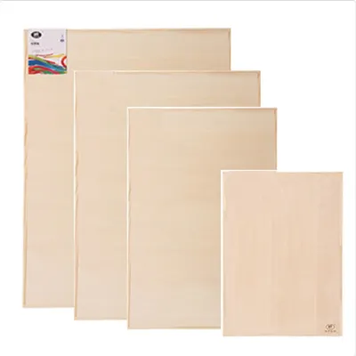 Wooden Art Mounting Board For Drawing And Sketching 5mm Thick / A2 A3 A4 A5 sizes