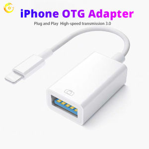 iPhone OTG Cable Lightning To USB3.0 Adapter for Connect SD Card U Disk Mouse Keyword