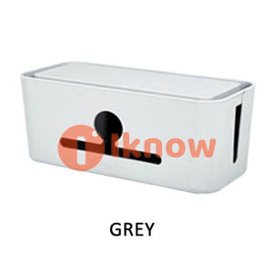 Table Cable Organizer Power Cord Board Storage Box USB Charger Strip Fixed Finishing Office Desktop Plug Cable Box