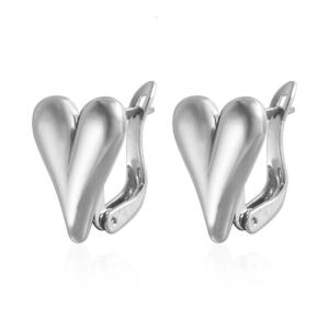 Đáng Yêu Trái Tim những chiếc Khuyên tai Tai Phụ Nữ Earjewelry hoa tai đơn giản Hợp Kim Kết Cấu Thích Hợp Cho trang phục hàng ngày