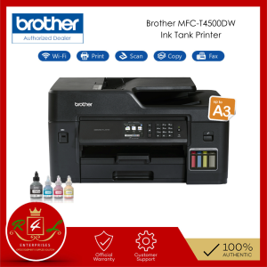 Brother MFC-T4500DW Ink Tank Printer A3 Refill Ink Tank Multi-Function