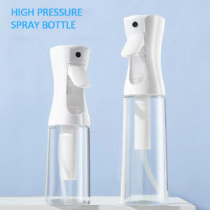 300ML Continuous Spray Bottle High Pressure Empty Bottle Spray Reusable Alcohol Spray Bottle Makeup Water Storage