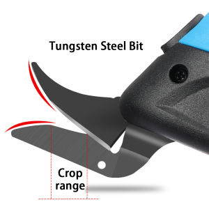 Shockley Electric Fabric Scissors Rechargeable Cordless Fabric Shears Powerful Shearing Cutter Tool for Leather Cardboard Paper Scrapbook Craft Sewing DIY