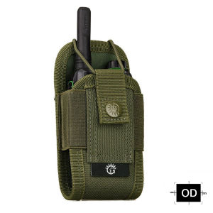 SINAIRSOFT Multifunctional Nylon Tactical Walkie Talkie Bag Outdoor MOLLE Two-way Walkie Talkie Bracket Cover Leather Kit