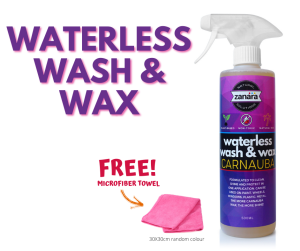Car Detailer | Waterless Wash | Carnauba Wax | Dust & Dirt Remover | Quick Wash | For Cars & Motorcycles | Free Gift | 500ML