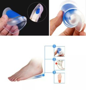 Gel Insole Heel Protector Arch Foot Care Support (1 Pair)