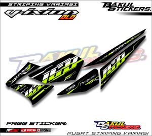 STRIPING VARIASI MOTOR VIXION OLD VIETNAM STYLE / STIKER LIST MOTOR YAMAHA VIXION LAMA