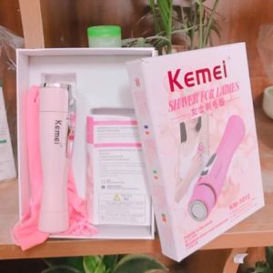[HÀNG CHÍNH HÃNG] Máy Cạo Lông Nách Kemei Full Pin + Full Box Cạo Sạch Bay Lông Máy Cạo Lông Kemei cao cấp - Máy wax lông bay sạch lông náchlông tơ